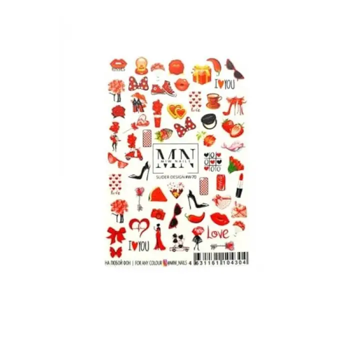 MN W-70 Tırnak Stickerı