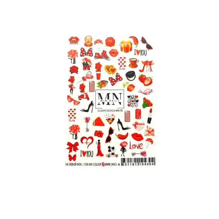 MN W-70 Tırnak Stickerı