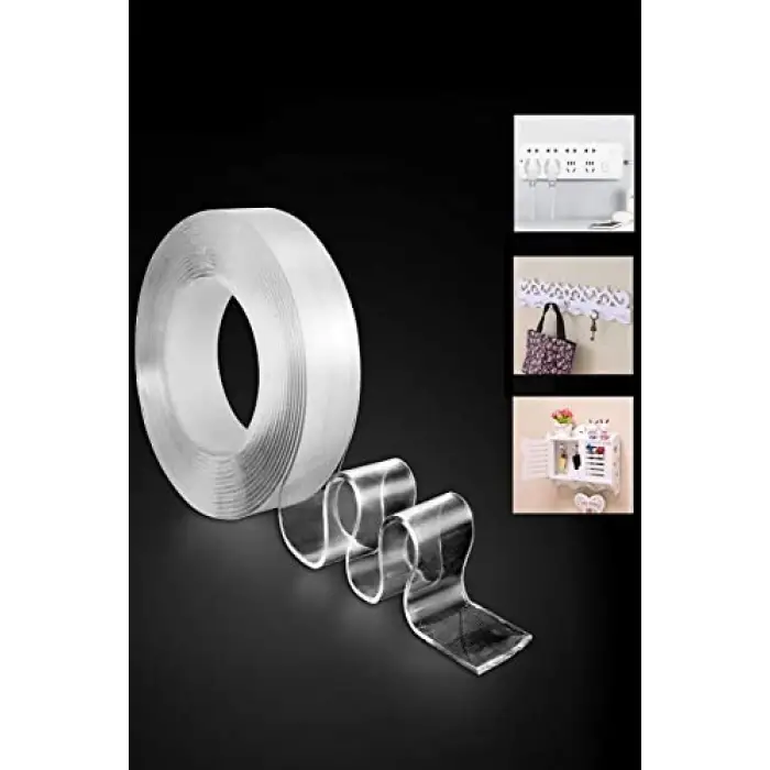Mobee Çok Amaçlı Çift Taraflı Bant, 3 M X 3 Cm