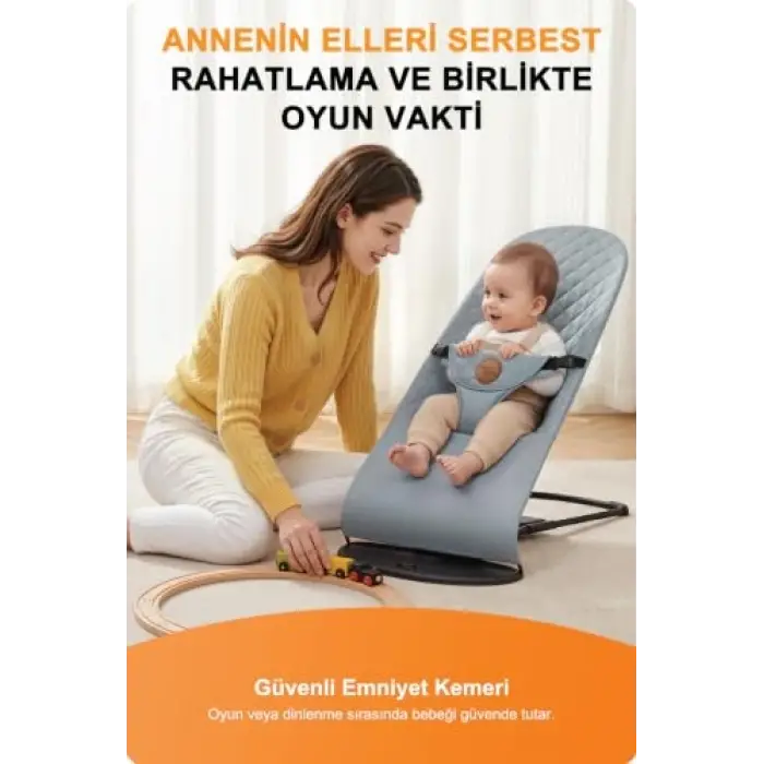 Mobibaby Anakucağı Cotton Deluxe - Gri