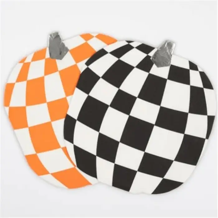 Mod Pattern Pumpkin Napkins - Modern Desenli Balkabağı Peçeteler (16lı)