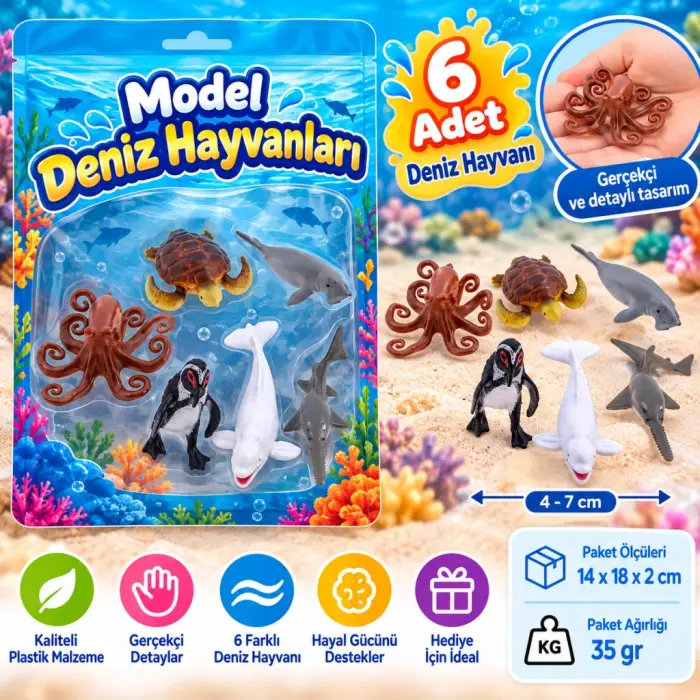 Model Deniz Hayvanları