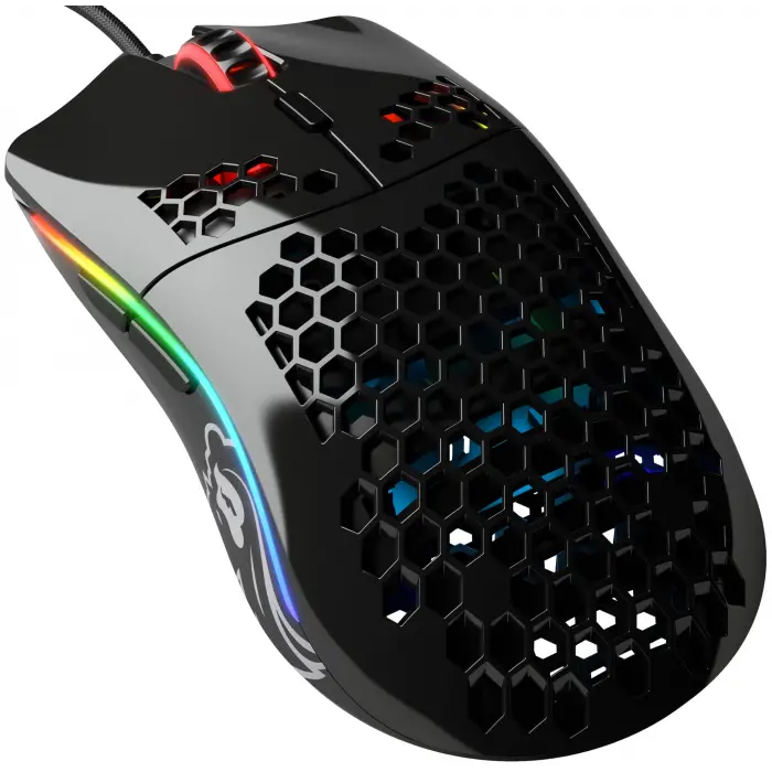 Model O Minus Gaming Mouse Glossy - Siyah