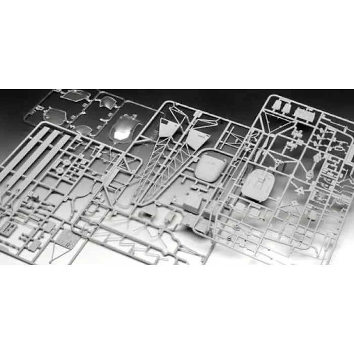 Model Set Alouette II Uçak Seti