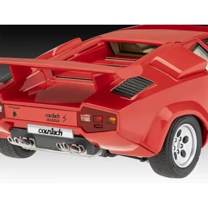 Model Set Lamborghini Countach LP500S- model kit with basic accessories