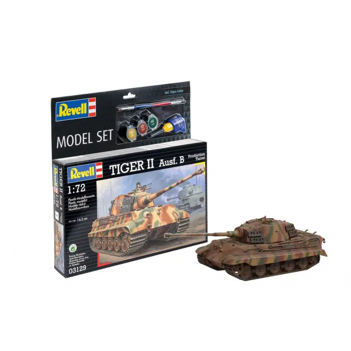 Model Set Tiger II Ausf. B - model kit with basic accessories