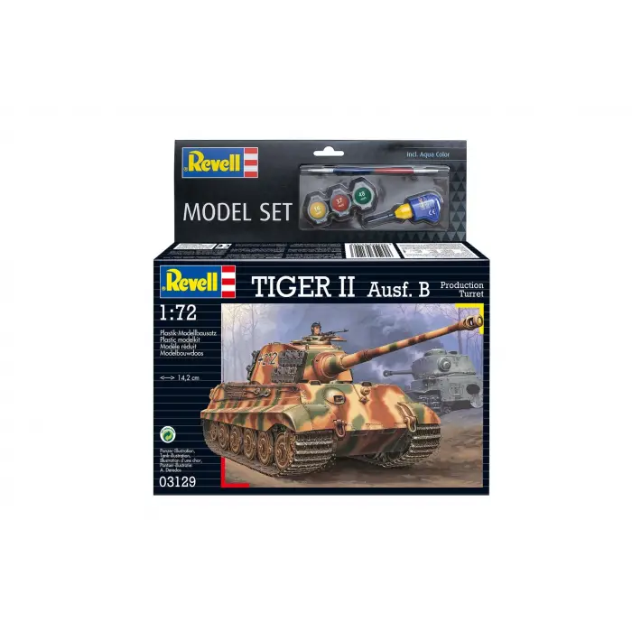 Model Set Tiger II Ausf. B - model kit with basic accessories