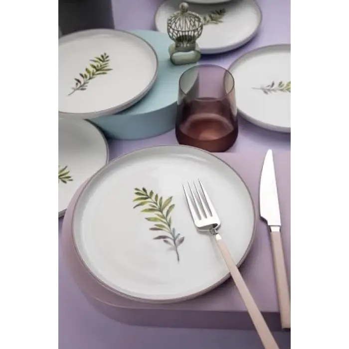 Moderna 6 Kişilik 19 Cm Pasta Takımı Comfort