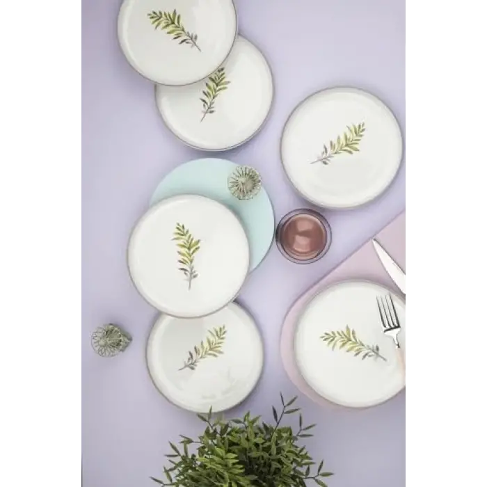 Moderna 6 Kişilik 19 Cm Pasta Takımı Comfort