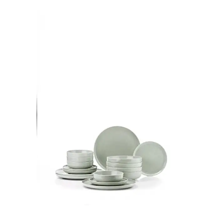 Moderna Yemek Takımı, 4 Kişilik, 16 Parça, 720162, Yeşil