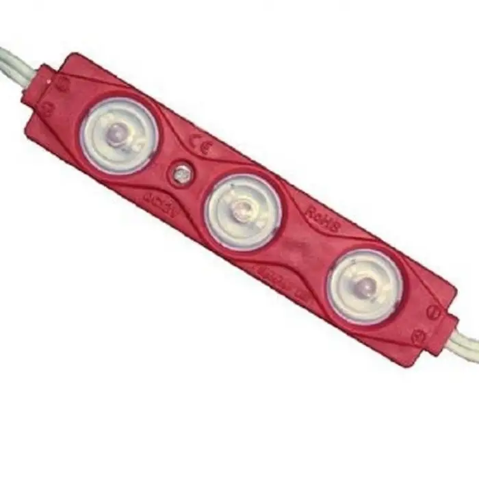 Modül LED 3lü Kırmızı 20li