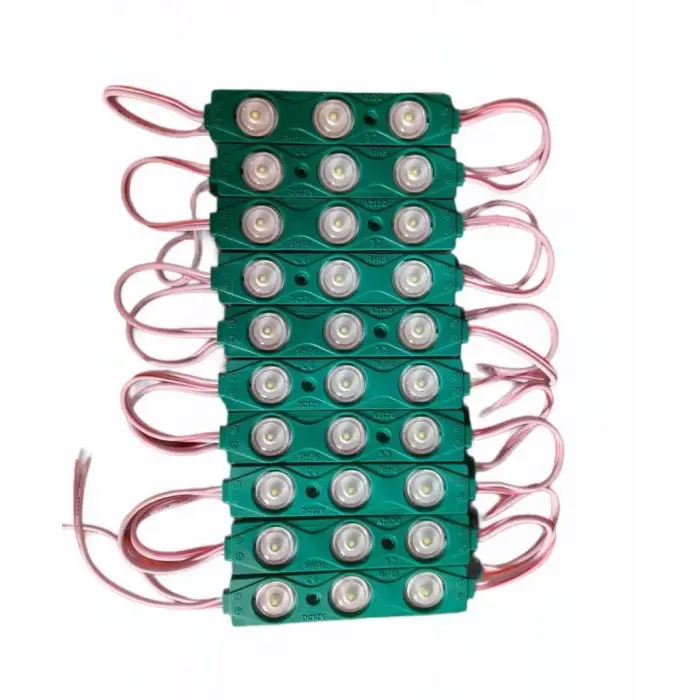 Modül Led 3 Lü Yeşil 20 Li