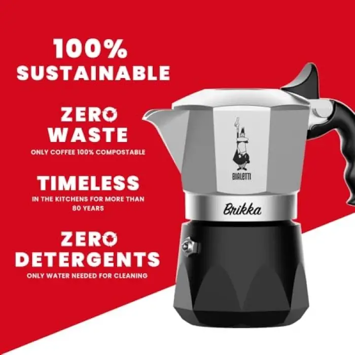 Moka Pot Brikka 4 Cups