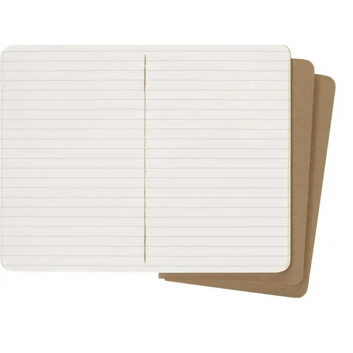 Moleskine Cahier 3lü Defter Kraft Cep Qp411