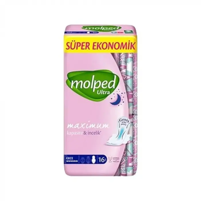 Molped Ultra Süper Ekonomik 16lı Gece x 3 Adet