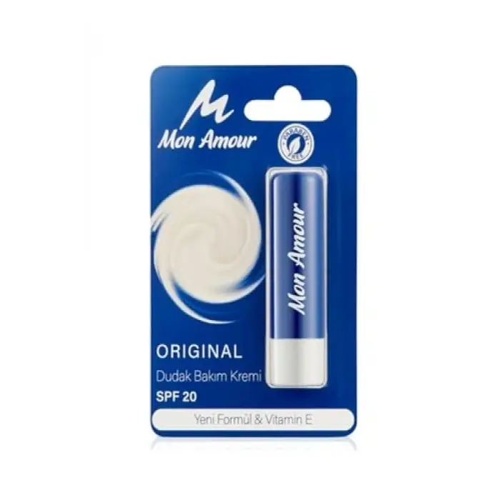 Mon Amour Dudak Bakım Kremi SPF20 Vitamin E Original
