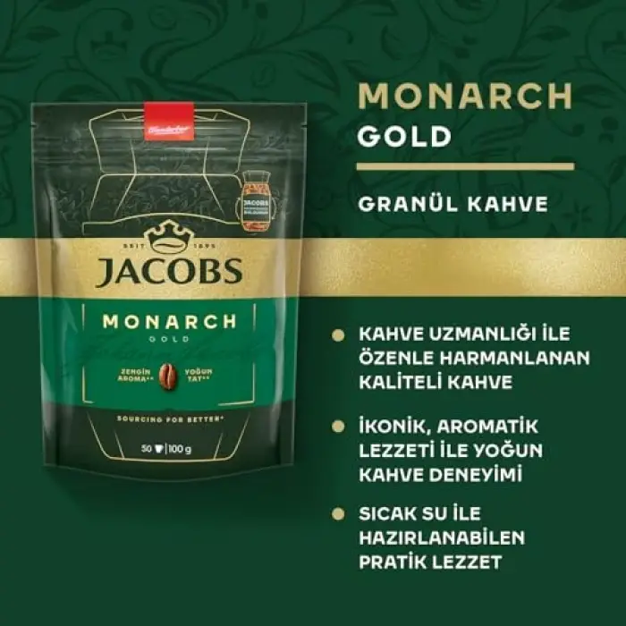 Monarch Gold Kahve 100 g