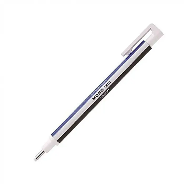 Mono Zero Kalem Silgi, Yassı Uç, 2,5X5Mm, Çizgili
