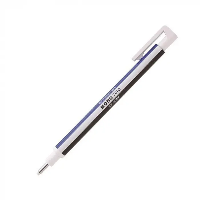 Mono Zero Kalem Silgi, Yassı Uç, 2,5X5Mm, Çizgili