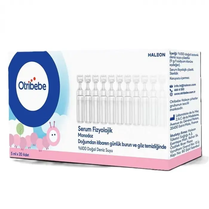 Monodoz 5 ml 20li Flakon İzotonik Deniz Suyu