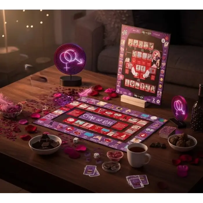 Monopoly Temalı Erotik Çift Oyunu Seti