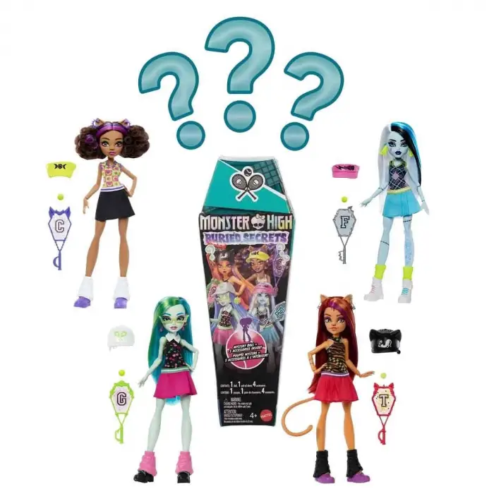 Monster High Gömülü Sırlar 4+, HYV64