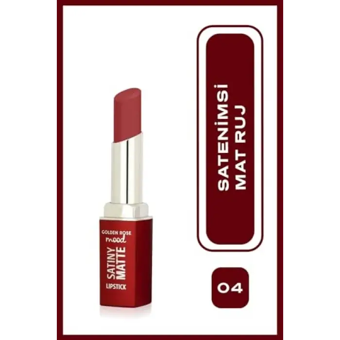 Mood Satiny Matte Lipstick No:04 Blush Pink - Mat Ruj
