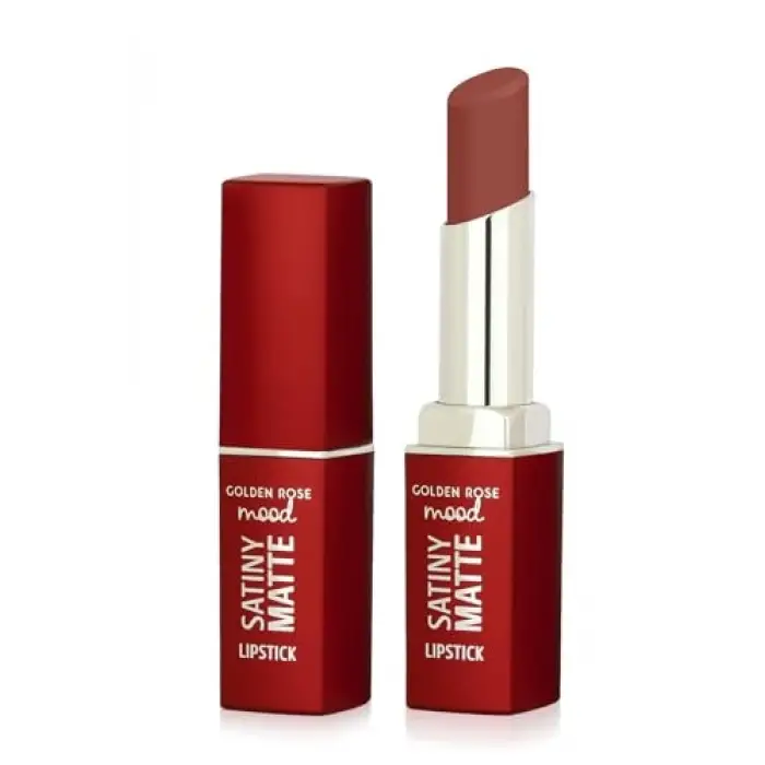 Mood Satiny Matte Lipstick No:05 Burnt Blush - Mat Ruj