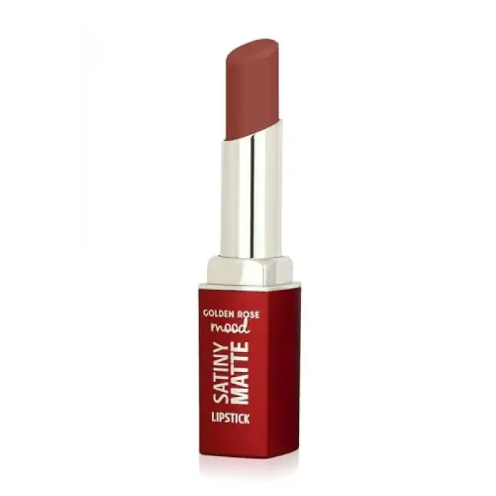 Mood Satiny Matte Lipstick No:05 Burnt Blush - Mat Ruj