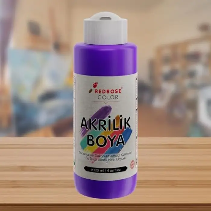 Mor Akrilik Boya, 120 ml