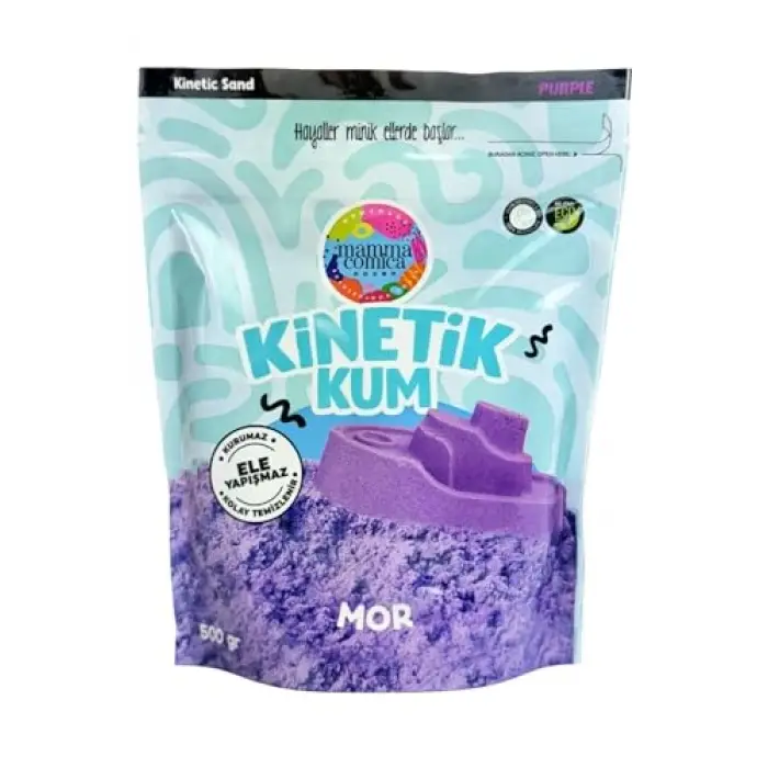 Mor Kinetik Kum - 500 gr