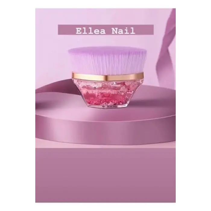 Mor simli tırnak toz fırçası