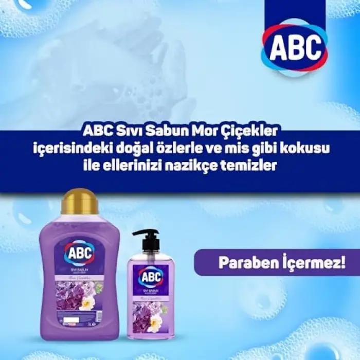 Mor Sıvı Sabun 3 L