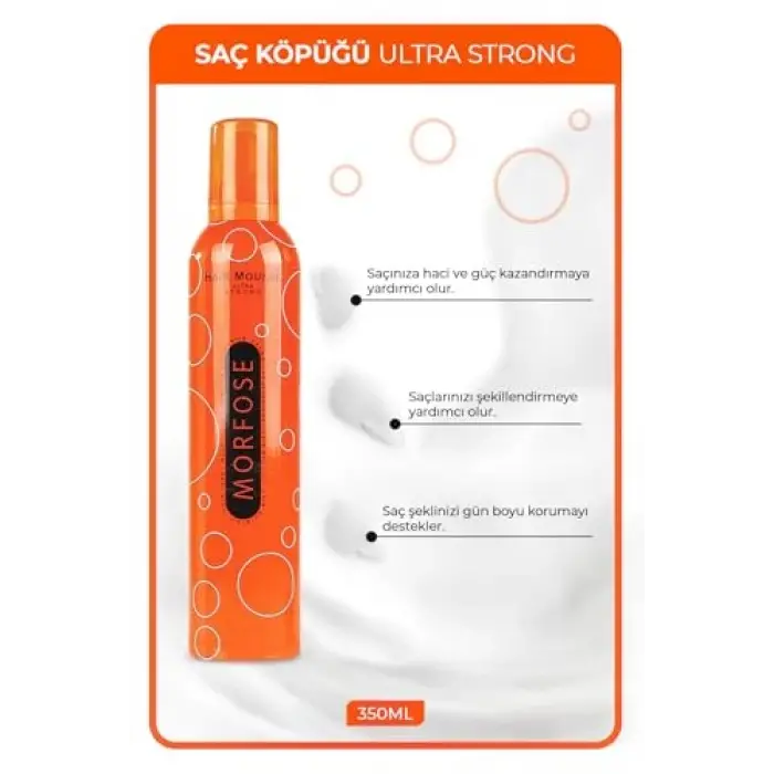 MORFOSE Ultra Güçlü Saç Şekillendirici Set