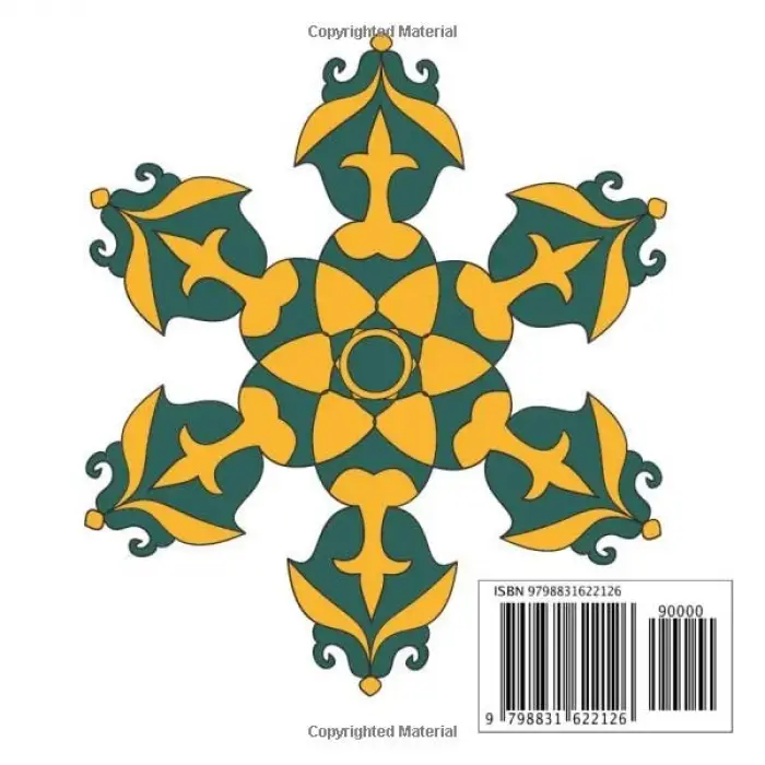 Morphing Mandalas Coloured Book Petal Blossom