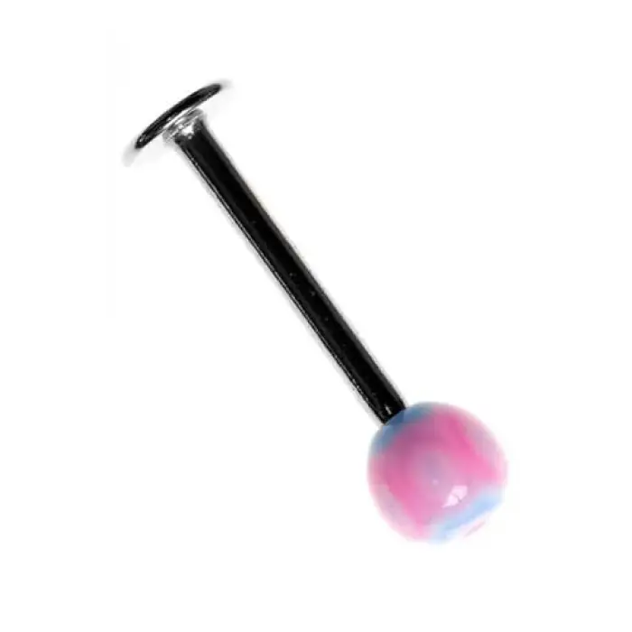 Moulin Labret Stud 316 L Bioplast Piercing TDGR00937