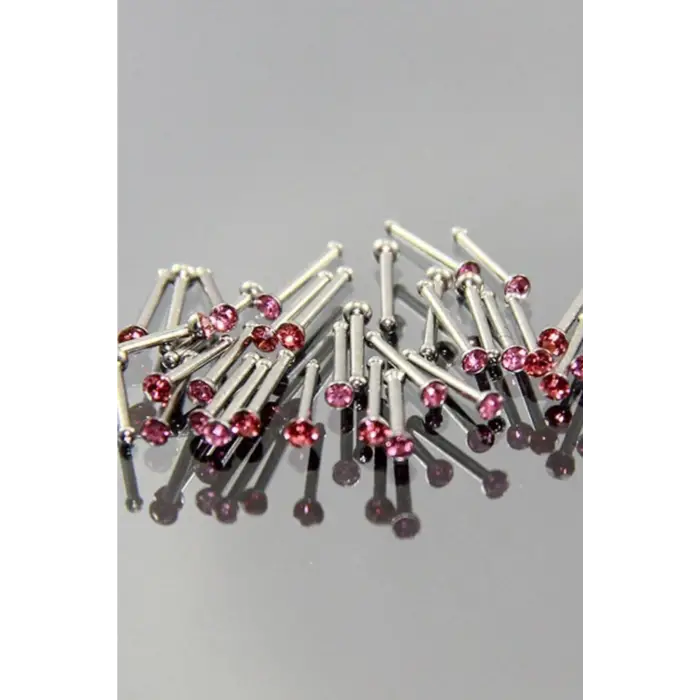 Moulin Pembe Taşlı Hızma Piercing