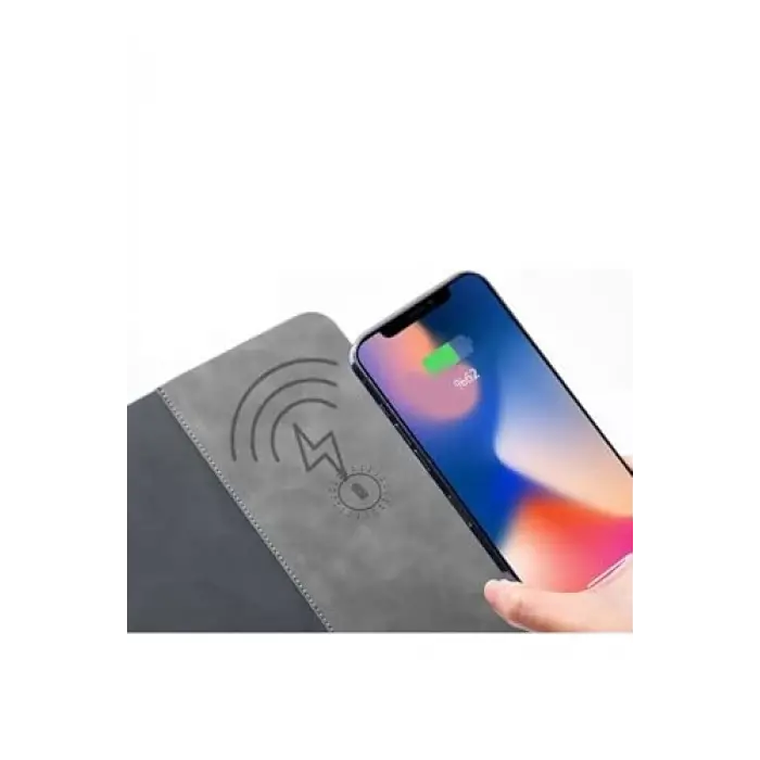 Mouse, Wireless Şarj Pad, Gri