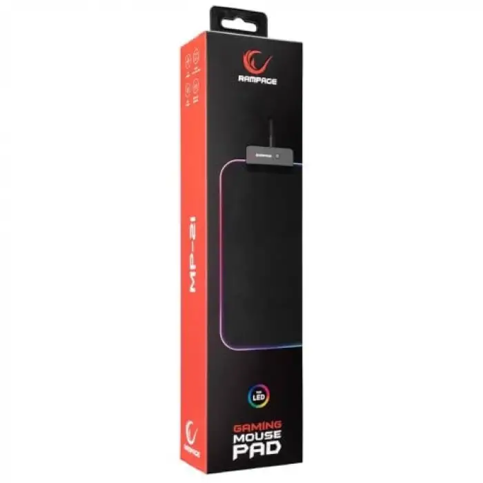 MP-21 Siyah 252 * 328 * 3 mm RGB Ledli Gaming Mouse Pad