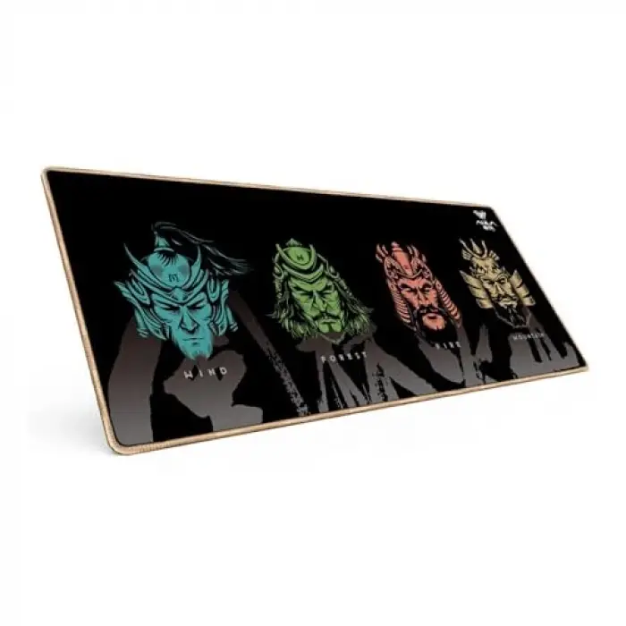 MP-Wffm 70x30 cm Kaymaz Tabanlı Gaming Oyuncu Mousepad Siyah