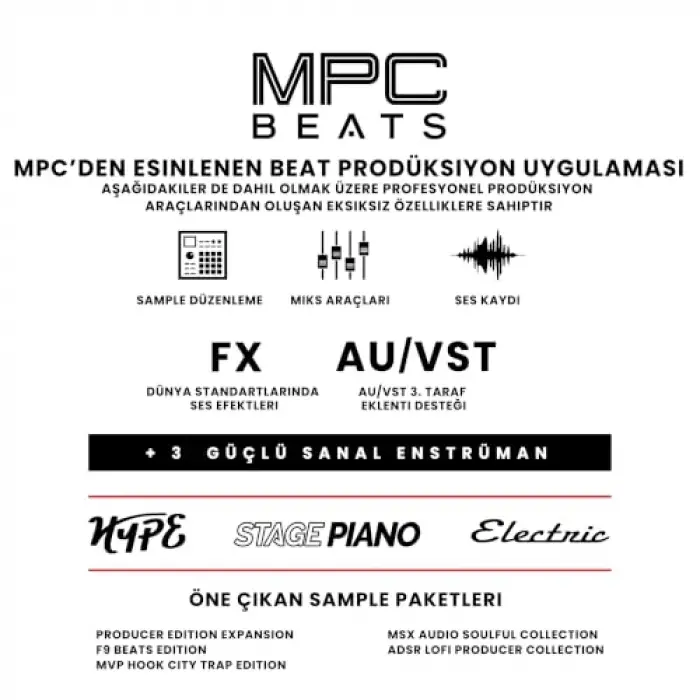 MPK Mini MK3 25 Tuş USB MIDI Klavye Kontrolör