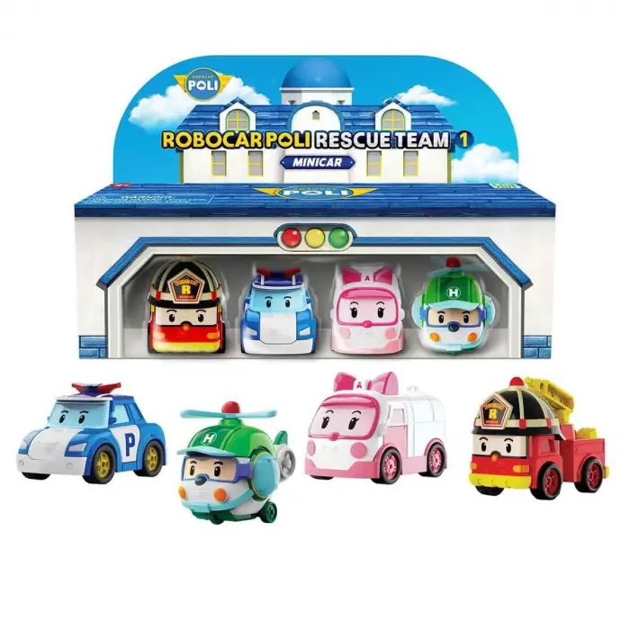 Mrt-760 Mini Kasabanın Kurtarma Araçları 4lü Set