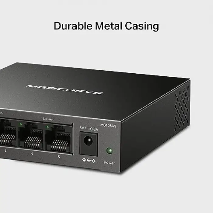 MS105GS 5-Port Gigabit Masaüstü Switch
