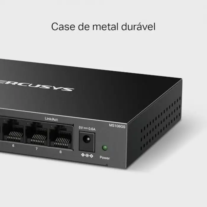 MS108GS 8-Port Gigabit Masaüstü Switch