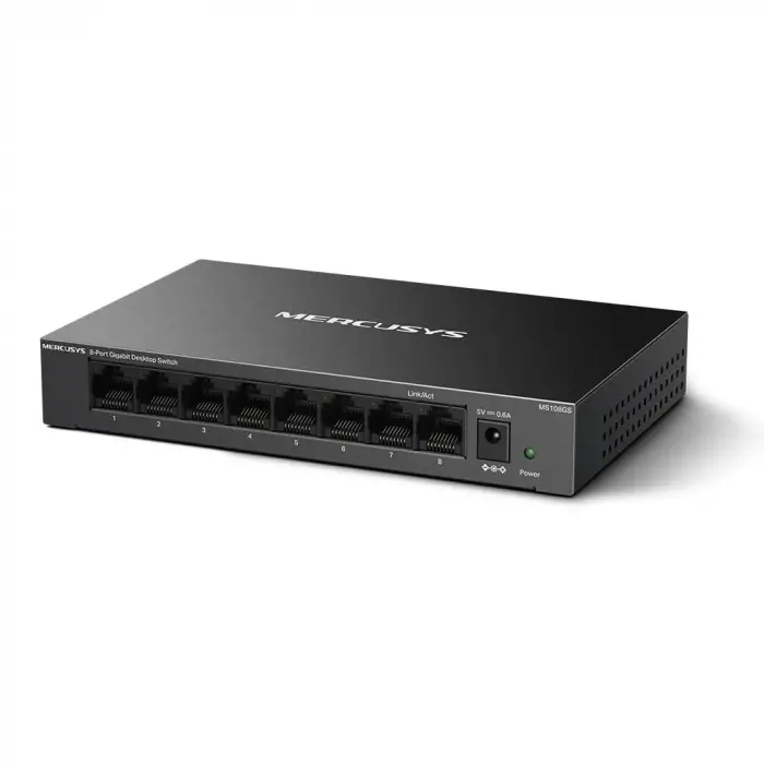 MS108GS 8-Port Gigabit Masaüstü Switch