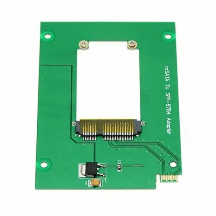 mSATA - Sff-8784 dönüştürücü; Sff UltraSlim Sata, mSATA ve ExpressCard E