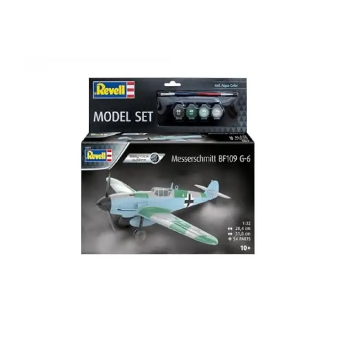 M.Set Messerschmitt Bf109G-6 Oyuncak Modeli