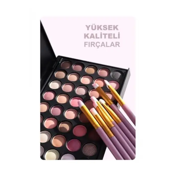 MUJGAN 20li Makyaj Fırça Seti Pembe