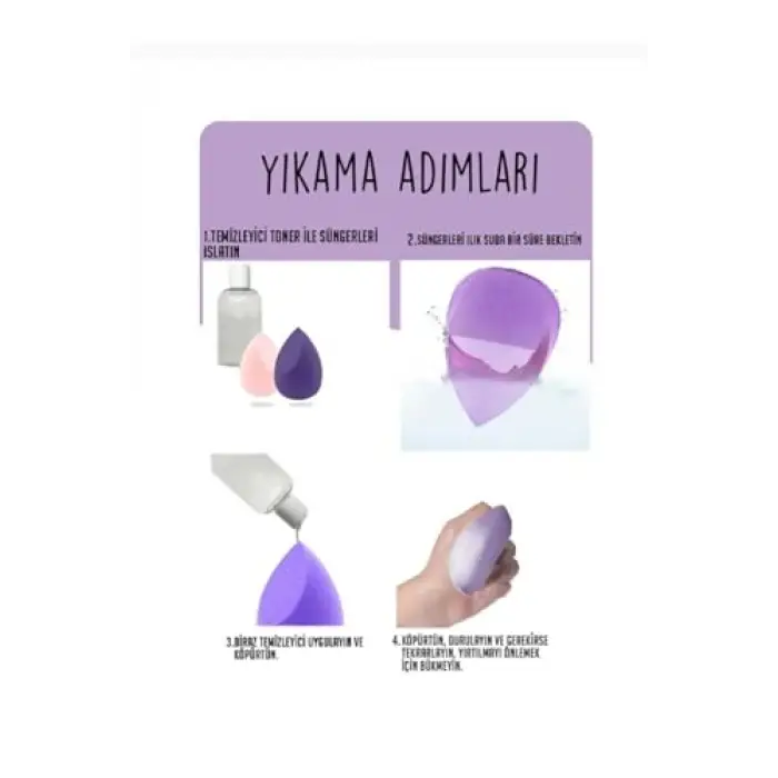 MUJGAN 4lü Armut Sünger Seti