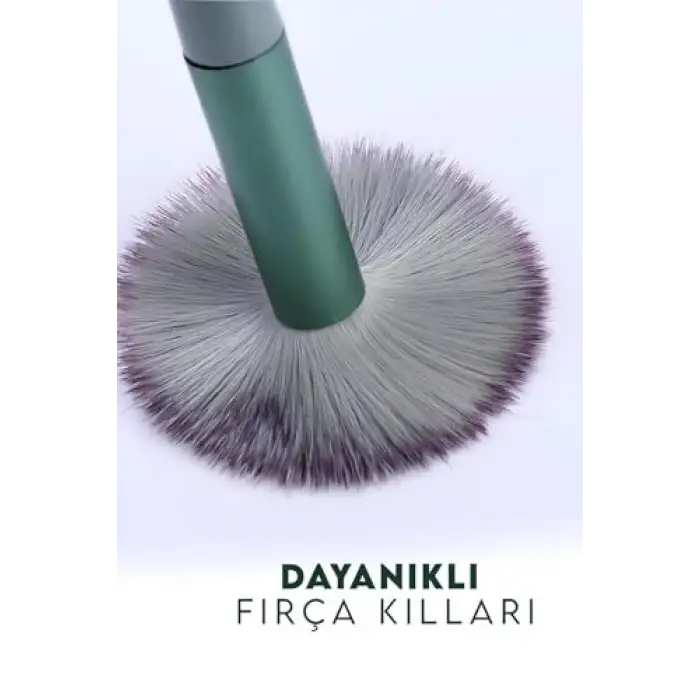 MUJGAN Fix Özel Keseli 13lü Makyaj Fırça Seti Pembe